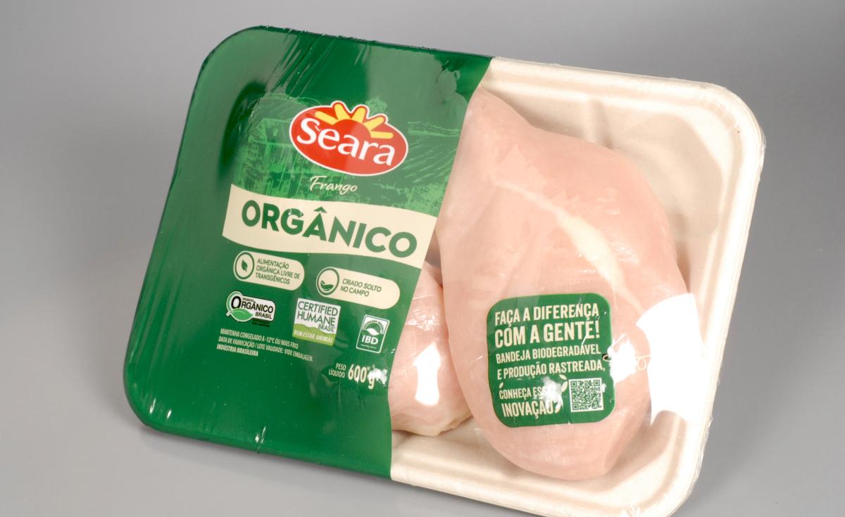 Bandejas para Frango Orgânico