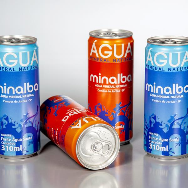 Latas com Braile - Minalba